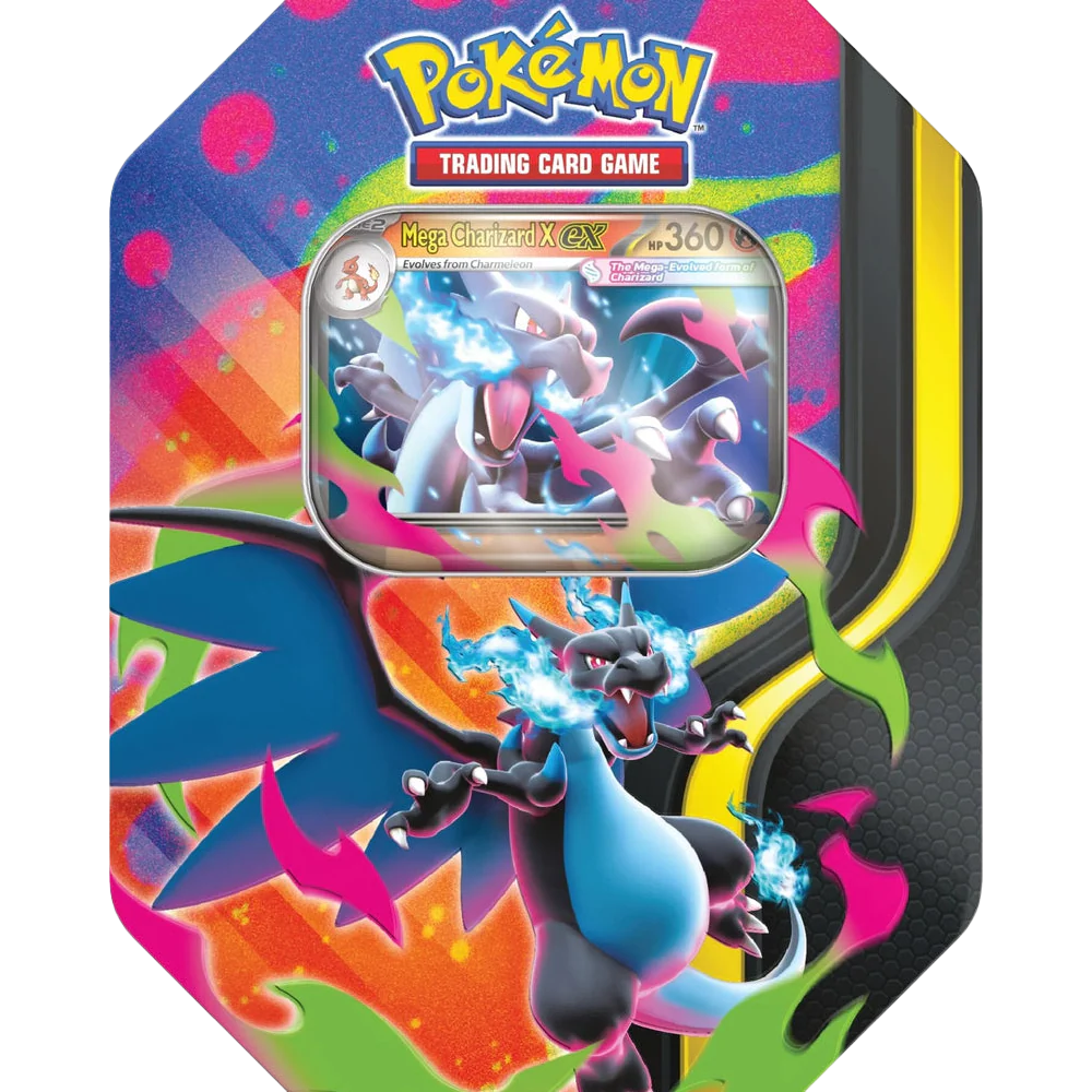 Charizard X ex Tin