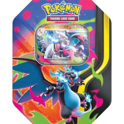 Charizard X ex Tin